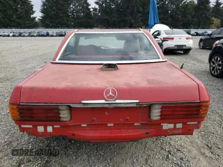 1987 Mercedes-Benz 560 with VIN WDBBA48D3HA065952, listed as a Copart auction lot 75718704 with 145,170 mi miles and Clean Title. Bid and sale history available at carsss.com. Image 6.