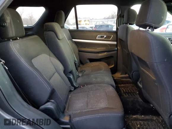 2017 Ford Explorer XLT with VIN 1FM5K7DH9HGA87291, listed as a Copart auction lot 87955855 with 123,480 mi miles and Salvage Title. Bid and sale history available at carsss.com. Image 11.