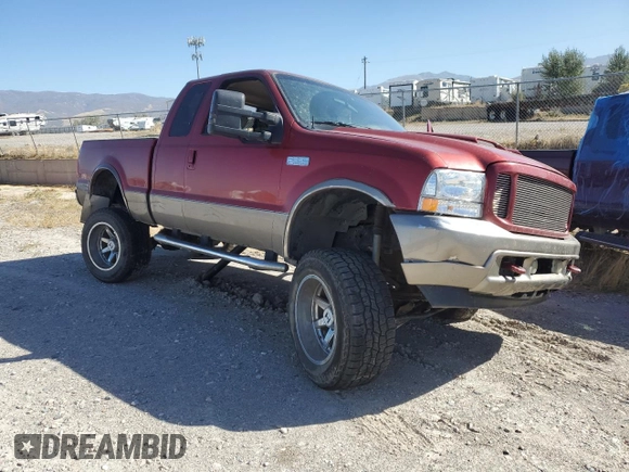 2002 Ford F-350 XL with VIN 1FTSX31F32EC34390, listed as a Copart auction lot 72943644 with Not provided miles and Salvage title. Bid and sale history available at DreamBid. Image 4.