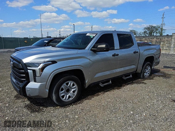 2022 Toyota Tundra 2WD SR with VIN 5TFKB5AB8NX006014, listed as a Copart auction lot 50787525 with 78,712 mi miles and Clean Title. Bid and sale history available at carsss.com. Image 1.