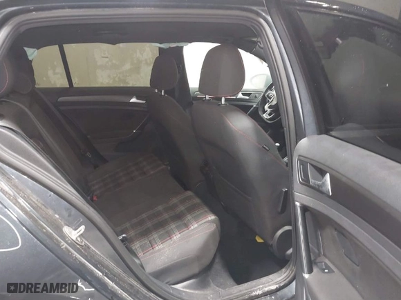 2018 Volkswagen Golf GTI S with VIN 3VW547AU9JM251101, listed as a IAAI auction lot 41505441 with 53,507 mi miles. Bid and sale history available at carsss.com. Image 8.