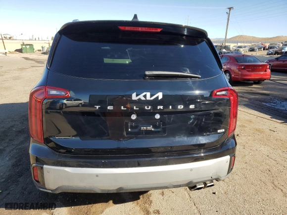 2023 Kia Telluride S with VIN 5XYP6DGC4PG385832, listed as a Copart auction lot 76764484 with 14,051 mi miles and Salvage Title. Bid and sale history available at carsss.com. Image 6.