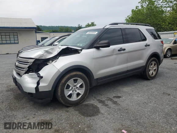 2014 Ford Explorer with VIN 1FM5K8B81EGA76564, listed as a Copart auction lot 58353655 with 161,664 mi miles and Salvage title. Bid and sale history available at DreamBid. Image 1.