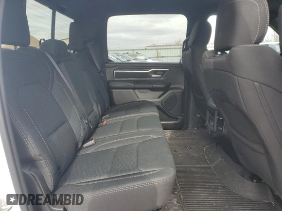 2025 Ram 1500 Big Horn with VIN 1C6RRFFG9SN512549, listed as a Copart auction lot 46062015 with 11,890 mi miles and Salvage Title. Bid and sale history available at carsss.com. Image 10.