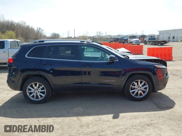 2015 Jeep Cherokee Limited with VIN 1C4PJMDS5FW649720, listed as a IAAI auction lot 42046740 with 158,147 mi miles. Bid and sale history available at carsss.com. Image 13.