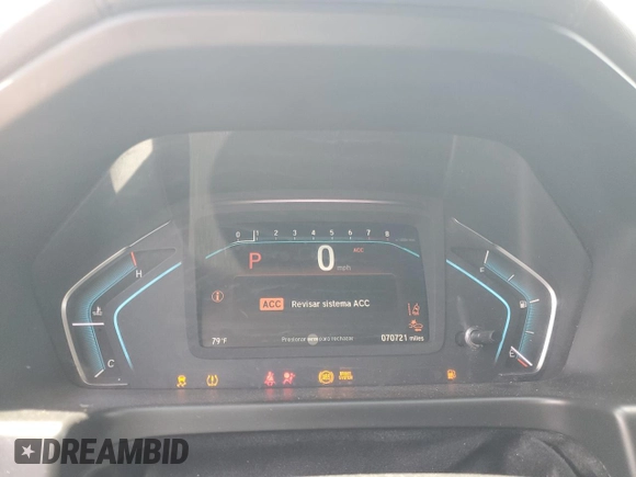 2020 Honda Odyssey Elite with VIN 5FNRL6H99LB063690, listed as a Copart auction lot 51225435 with 70,721 mi miles and Salvage Title. Bid and sale history available at DreamBid. Image 9.