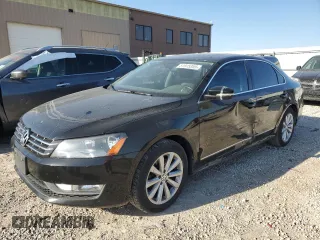 2013 Volkswagen Passat SEL Premium with VIN 1VWCH7A30DC044539, listed as a Copart auction lot 51915355 with 160,487 mi miles and Salvage Title. Bid and sale history available at carsss.com. Image 1.