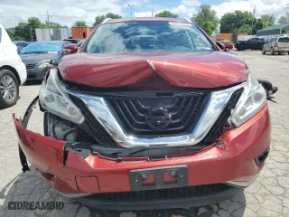 2015 Nissan Murano Platinum with VIN 5N1AZ2MH2FN210306, listed as a Copart auction lot 53768064 with 100,544 mi miles and Salvage Title. Bid and sale history available at carsss.com. Image 5.