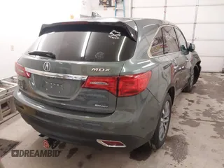 2015 Acura MDX Tech Pkg with VIN 5FRYD4H43FB015168, listed as a IAAI auction lot 41342807 with 85,366 mi miles. Bid and sale history available at carsss.com. Image 4.
