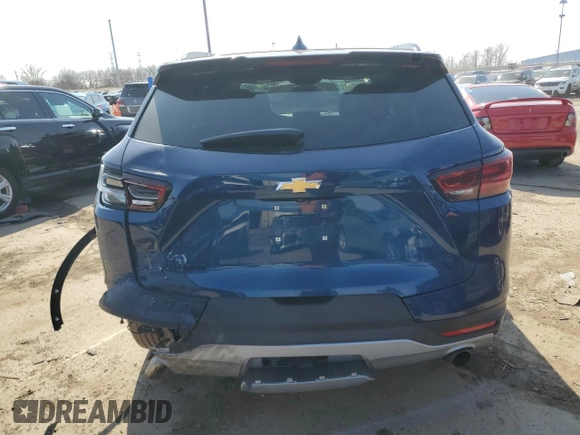 2023 Chevrolet Blazer LT z VIN 3GNKBCR41PS121933, wystawiony jako Copart lot #48974535 z przebiegiem 36 292 mil mil oraz Nie do naprawy • Non repairable. Historia ofert i sprzedaży dostępna na DreamBid. Obrazek 6.