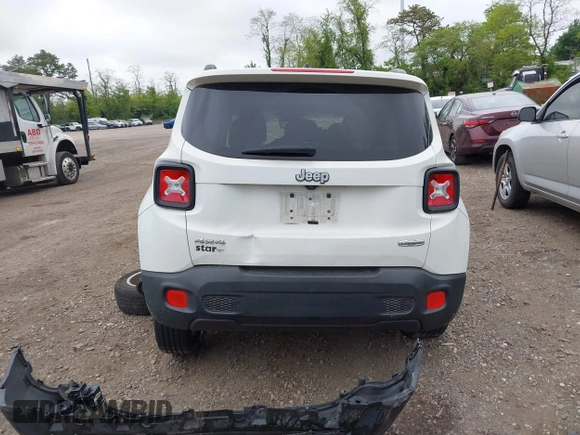 2017 Jeep Renegade Latitude z VIN ZACCJBBB4HPG04483, wystawiony jako IAAI lot #42252208 z przebiegiem 68 088 mil mil oraz . Historia ofert i sprzedaży dostępna na DreamBid. Obrazek 15.
