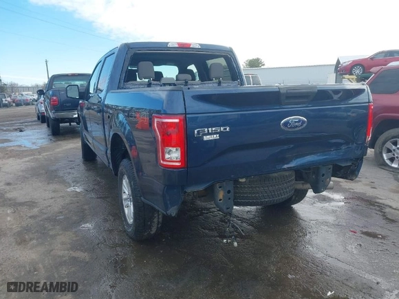 2017 Ford F-150 XL with VIN 1FTEW1EF0HFC37250, listed as a IAAI auction lot 41863556 with NaN miles. Bid and sale history available at carsss.com. Image 6.