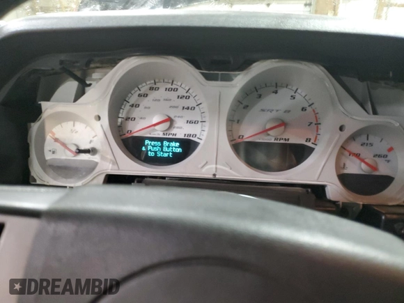 2010 Dodge Challenger SRT-8 with VIN 2B3CJ7DW4AH282711, listed as a Copart auction lot 42406595 with Not provided miles and Clean title. Bid and sale history available at DreamBid. Image 9.