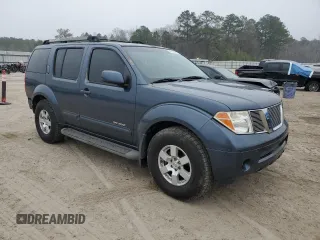 2005 Nissan Pathfinder SE with VIN 5N1AR18U85C718131, listed as a Copart auction lot 44120395 with 100,288 mi miles and Salvage Title. Bid and sale history available at carsss.com. Image 4.