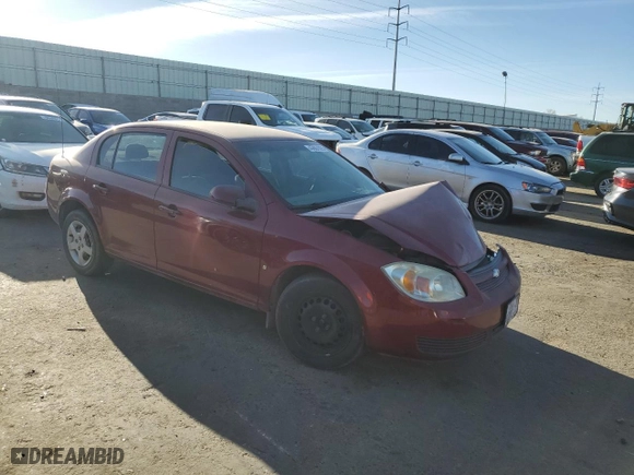 2007 Chevrolet Cobalt LT with VIN 1G1AL55F577331026, listed as a Copart auction lot 47807025 with 0 mi miles and Salvage Title. Bid and sale history available at carsss.com. Image 4.