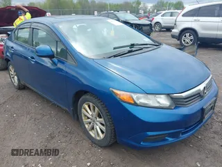 2012 Honda Civic EX with VIN 2HGFB2F86CH544873, listed as a IAAI auction lot 42192313 with 285,400 mi miles and . Bid and sale history available at DreamBid. Image 1.
