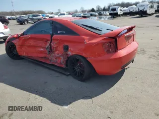 2003 Toyota Celica GT with VIN JTDDR32TX30163114, listed as a Copart auction lot 47047255 with 234,356 mi miles and Salvage Title. Bid and sale history available at carsss.com. Image 2.