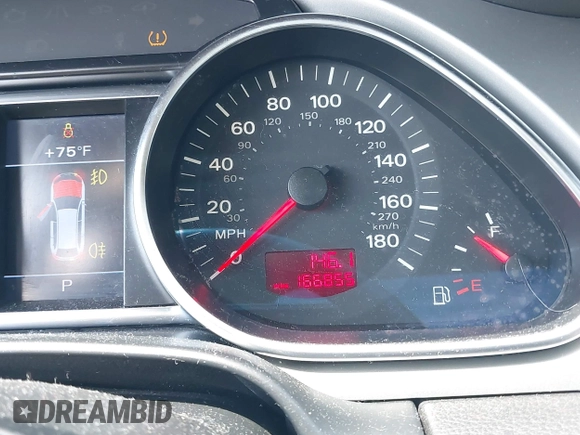 2009 Audi Q7 with VIN WA1AY74L49D008046, listed as a IAAI auction lot 42208999 with 166,855 mi miles and . Bid and sale history available at DreamBid. Image 7.