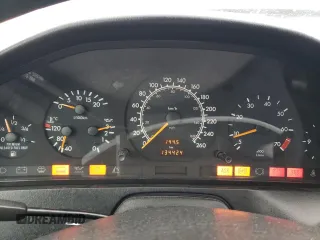 1997 Mercedes-Benz SL-Class with VIN WDBFA63F5VF145337, listed as a Copart auction lot 79991204 with 134,424 mi miles and Salvage Title. Bid and sale history available at carsss.com. Image 9.