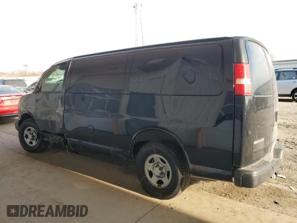 2008 Chevrolet Express Cargo with VIN 1GCFG15X781173411, listed as a Copart auction lot 84648134 with 56,662 mi miles and Salvage title. Bid and sale history available at DreamBid. Image 2.