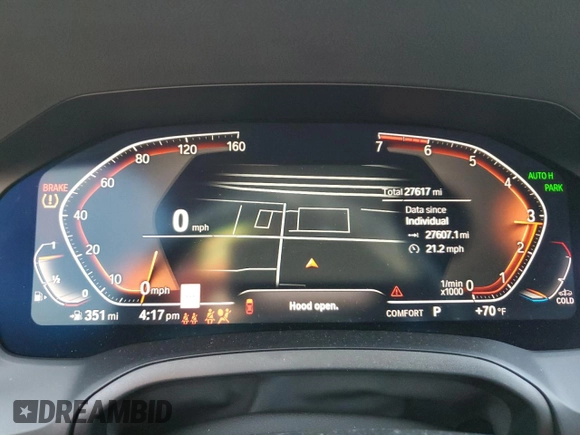 2023 BMW 4 Series 430i z VIN WBA53AP00PCL93738, wystawiony jako Copart lot #48011775 z przebiegiem 27 617 mil mil oraz Szkoda całkowita • Salvage title. Historia ofert i sprzedaży dostępna na DreamBid. Obrazek 9.