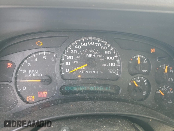 2006 Chevrolet Suburban LS with VIN 1GNEC16Z56J119858, listed as a Copart auction lot 75500754 with 201,536 mi miles and Clean Title. Bid and sale history available at carsss.com. Image 9.
