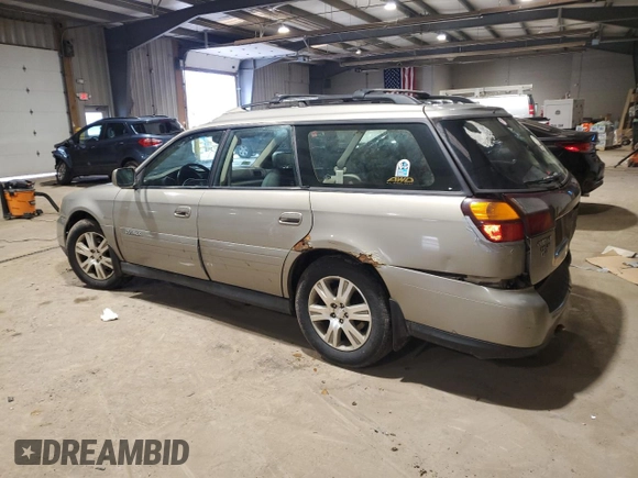 2004 Subaru Legacy Outback 35th Anniversary with VIN 4S3BH815447632779, listed as a Copart auction lot 47202415 with 129,453 mi miles and Salvage title. Bid and sale history available at DreamBid. Image 2.