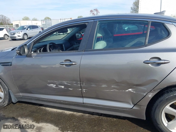 2015 Kia Optima LX with VIN 5XXGM4A78FG503983, listed as a IAAI auction lot 41843823 with 150,222 mi miles. Bid and sale history available at carsss.com. Image 14.
