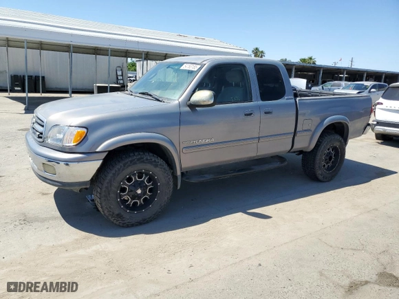2001 Toyota Tundra Ltd with VIN 5TBBT481X1S165114, listed as a Copart auction lot 54163185 with 234,233 mi miles and Clean Title. Bid and sale history available at carsss.com. Image 1.