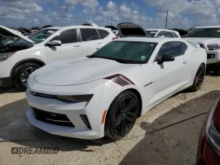 2018 Chevrolet Camaro 2LT with VIN 1G1FD1RS7J0127394, listed as a Copart auction lot 77312594 with 122,595 mi miles and Non Repairable. Bid and sale history available at carsss.com. Image 1.