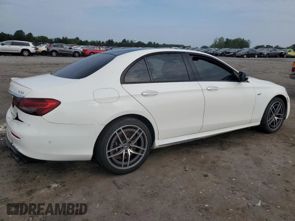 2021 Mercedes-Benz E-Class AMG E 53 with VIN W1KZF6BBXMA888592, listed as a Copart auction lot 67718514 with 29,839 mi miles and Salvage Title. Bid and sale history available at carsss.com. Image 3.