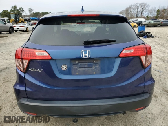 2017 Honda HR-V EX with VIN 3CZRU5H54HM702074, listed as a Copart auction lot 47703025 with 105,973 mi miles and Salvage Title. Bid and sale history available at carsss.com. Image 6.
