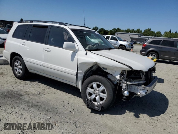 2003 Toyota Highlander z VIN JTEHF21A230147005, wystawiony jako Copart lot #54045875 z przebiegiem 153 505 mil mil oraz Szkoda całkowita • Salvage title. Historia ofert i sprzedaży dostępna na DreamBid. Obrazek 4.