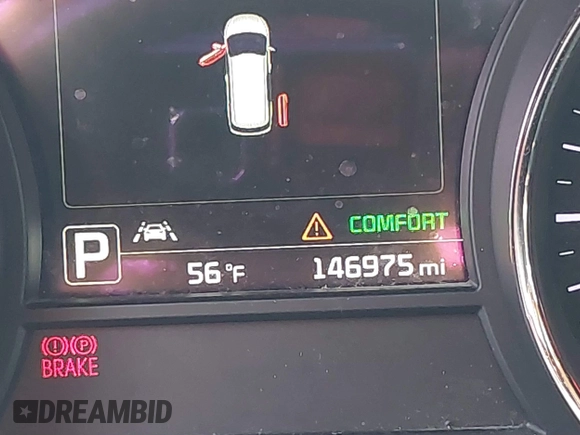 2016 Kia Sedona SX-L with VIN KNDME5C1XG6112686, listed as a IAAI auction lot 41662067 with 146,975 mi miles. Bid and sale history available at carsss.com. Image 7.
