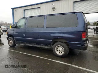 2005 Ford Econoline Passenger XL with VIN 1FBNE31L45HA70020, listed as a Copart auction lot 43475345 with 124,301 mi miles and Clean Title. Bid and sale history available at carsss.com. Image 2.