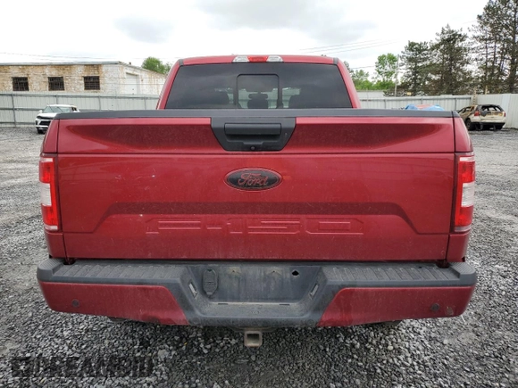 2019 Ford F-150 XL with VIN 1FTEW1E5XKFD24698, listed as a Copart auction lot 60204085 with 145,406 mi miles and Salvage title. Bid and sale history available at DreamBid. Image 6.