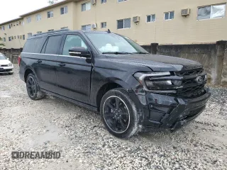 2024 Ford Expedition Max Limited с VIN 1FMJK1K81REA06571, выставлен на аукционе Copart как лот 52141975 с пробегом 50 564 миль миль и Списание • Salvage title. История ставок и продаж доступна на DreamBid. Изображение 4.