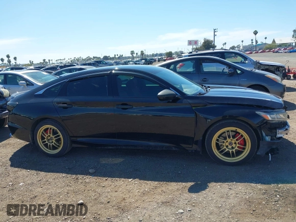 2019 Honda Accord Sport with VIN 1HGCV1F30KA176230, listed as a IAAI auction lot 42010361 with 137,267 mi miles and . Bid and sale history available at DreamBid. Image 14.