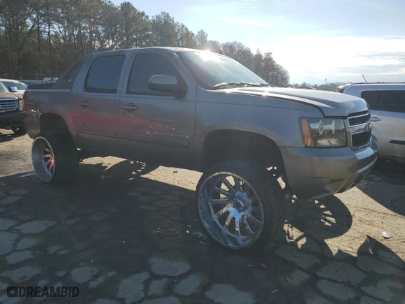 2007 Chevrolet Avalanche LS with VIN 3GNEC12057G113830, listed as a Copart auction lot 87705535 with 205,385 mi miles and Salvage Title. Bid and sale history available at carsss.com. Image 4.