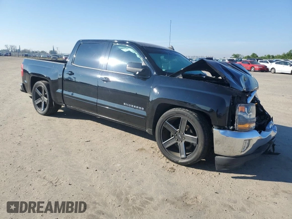 2017 Chevrolet Silverado 1500 LT with VIN 3GCPCREC9HG165694, listed as a Copart auction lot 50611795 with 108,513 mi miles and Salvage Title. Bid and sale history available at DreamBid. Image 4.