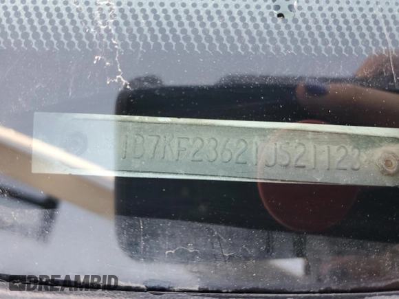 2001 Dodge 2500 z VIN 1B7KF23621J521123, wystawiony jako Copart lot #49670345 z przebiegiem 248 027 mil mil oraz Szkoda całkowita • Salvage title. Historia ofert i sprzedaży dostępna na DreamBid. Obrazek 12.