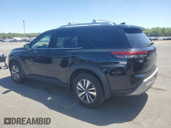2024 Nissan Pathfinder SL with VIN 5N1DR3CC6RC211239, listed as a Copart auction lot 54295245 with 20,240 mi miles and Salvage title. Bid and sale history available at DreamBid. Image 2.