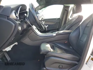 2020 Mercedes-Benz GLC 300 with VIN WDC0G8DB9LF737859, listed as a Copart auction lot 57615195 with 58,754 mi miles and Salvage title. Bid and sale history available at DreamBid. Image 7.