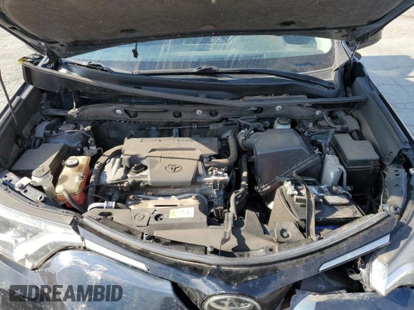 2017 Toyota RAV4 LE with VIN JTMBFREVXHJ146587, listed as a Copart auction lot 64794935 with 92,192 mi miles and Salvage title. Bid and sale history available at DreamBid. Image 11.