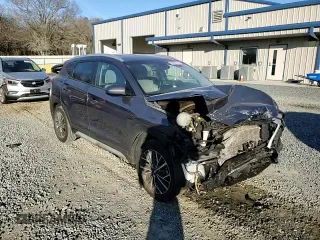 2019 Hyundai Tucson Sport with VIN KM8J33AL7KU950109, listed as a Copart auction lot 86636104 with 53,369 mi miles and Salvage Title. Bid and sale history available at carsss.com. Image 12.