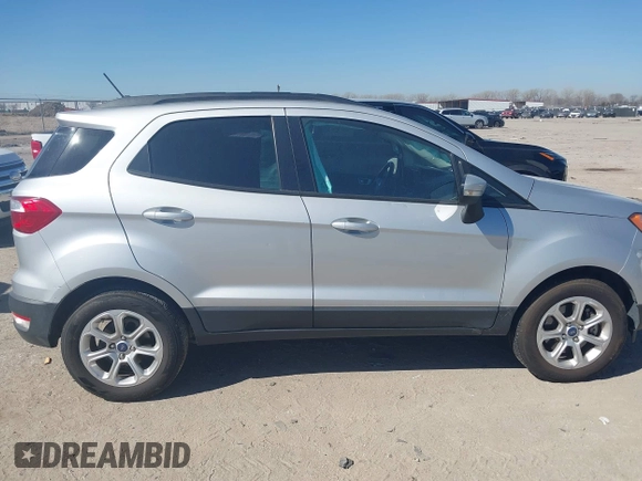 2019 Ford EcoSport SE with VIN MAJ3S2GE7KC262545, listed as a IAAI auction lot 41650639 with 32,211 mi miles and . Bid and sale history available at DreamBid. Image 13.