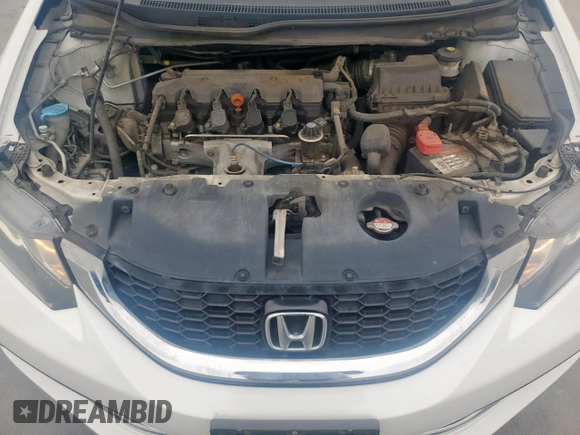2014 Honda Civic EX-L with VIN 19XFB2F97EE014465, listed as a Copart auction lot 53872845 with 136,719 mi miles and Salvage Title. Bid and sale history available at DreamBid. Image 11.