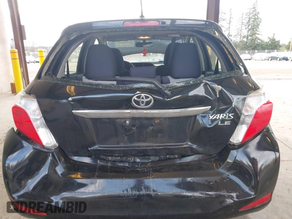 2013 Toyota Yaris L with VIN JTDKTUD32DD555705, listed as a IAAI auction lot 41712947 with 181,256 mi miles. Bid and sale history available at carsss.com. Image 6.