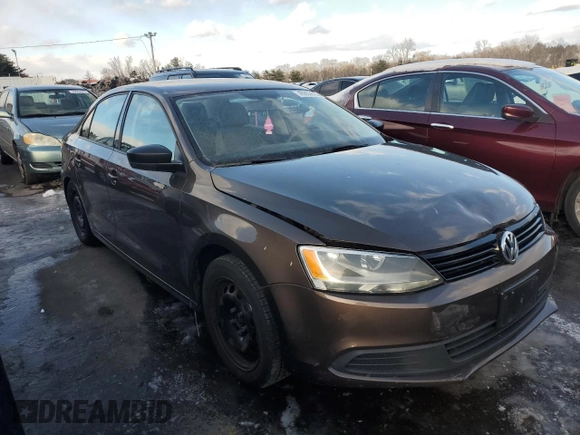 2011 Volkswagen Jetta Sedan S with VIN 3VW2K7AJ3BM117815, listed as a Copart auction lot 45658625 with 189,160 mi miles and Clean Title. Bid and sale history available at carsss.com. Image 4.