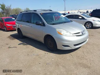 2010 Toyota Sienna CE with VIN 5TDKK4CC6AS332927, listed as a IAAI auction lot 41808238 with 253,417 mi miles. Bid and sale history available at carsss.com. Image 1.
